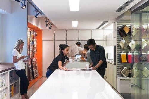 金视觉装饰解析办公区北京办公室装修设计方案